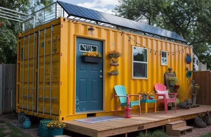 Container Home: Ketika Kontainer Bekas Jadi Hunian Impian